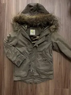 BACKNUMBER KIDS カーキ色ジャケット 120 裏地取り外し可能