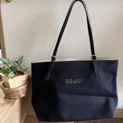 ELLE de ELLE ブラック トートバッグ