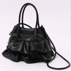 mysty woman レザーフリル巾着BAGのサムネイル