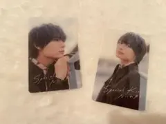 【美品】なにわ男子　Special Kiss スペキス クリアカード 大西流星