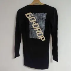 ロングカーディガン　Y2K　ロック　 ロング　ブラック　ギャル　Archive