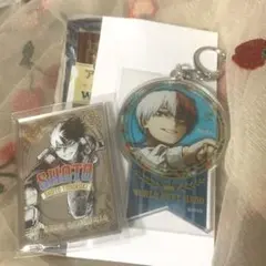 轟焦凍 アクリルキーホルダー ヒロアカ　原画展　パブミラー風ステッカー