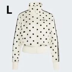 アディダス adidas サテン水玉TTトラックトップ