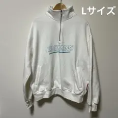 ALEXANDROS ハーフジップスウェット　Lサイズ
