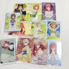 五等分の花嫁　ウエハースレアカードまとめ売り