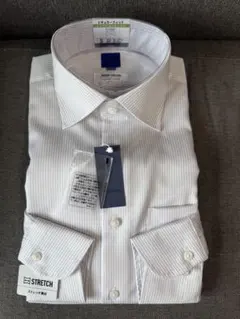 新品★メンズLL43‐82 大きいサイズ　アオキ レミュー　長袖シャツ 　白無地 2025年最新アオキ綿ワイシャツの人気アイテム - メルカリ