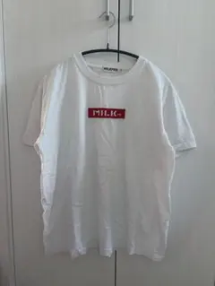MILKFED. ホワイト ロゴTシャツ Mのサムネイル