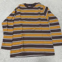 SUNLUCAS ストライプ 長袖Tシャツ Lサイズ