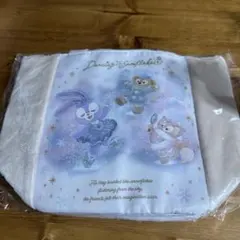 ディズニーシー　ダッフィー　ダンシングスノーフレークス　スーベニアランチケース