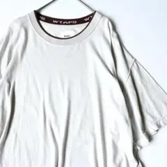 【オーバーサイズ】WTAPS ダブルタップス クルーネック 半袖Tシャツ 02のサムネイル