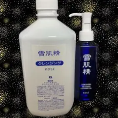 雪肌精 クレンジングオイル 1000mL 詰替用 未使用ボトル付のサムネイル