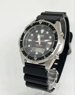 CASIO WAVE CEPTOR WVA-320J アナデジ ダイバーズ腕時計
