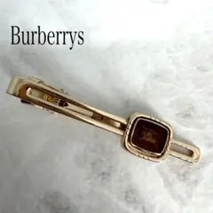 Burberrys バーバリー ネクタイピン ヴィンテージ ゴールド ブラウン
