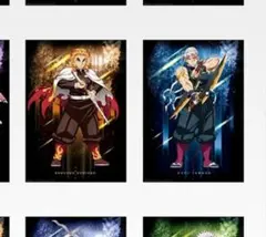 鬼滅の刃 一番くじ 雷の兄弟 G賞ポスターコレクション 煉獄杏寿郎 宇髄天元