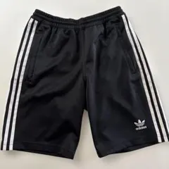 極美品adidas originals ハーフパンツ　トレフォイル刺繍　3本線