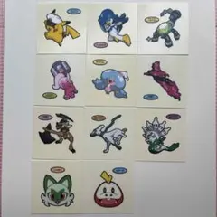 ③ポケモンパン　デコキャラシール　第209弾　11枚セット