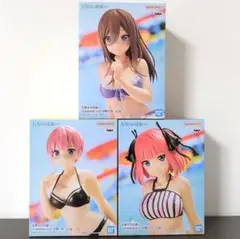 五等分の花嫁 一花・二乃・三玖 フィギュア