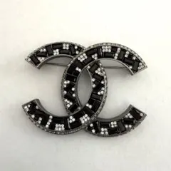 CHANEL シャネル ココマーク ブローチ ブラックストーンのサムネイル