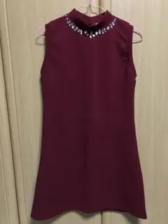 ミニドレス ミニワンピース タイト ビジュー