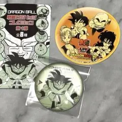 孫悟空 ドラゴンボール 40th 戦闘力缶バッジ 特典ステッカー ジャンショ原作