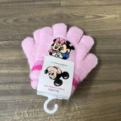 新品　ディズニー　ピンク　手袋　日本製　子ども　ベビー