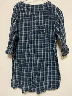 シャツ　レディース　L チェック柄