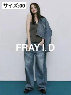 ハイウエストワイドデニムパンツ frayid FWFP261252 - メルカリ