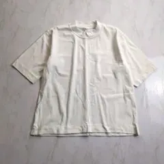 ユニクロ 白Tシャツ M 半袖 コットン 無地 ベーシック