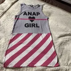 ANAP GIRL ノースリーブワンピース S