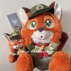 ズートピア KIRAME ぬいぐるみキーチェーン ニック ジュディ - メルカリ