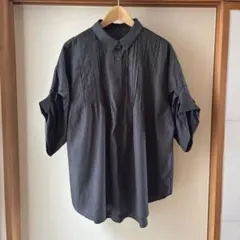レプシィム　袖シャーリングシャツ