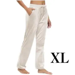 レディース　スウェットパンツ 大きいロング　防寒パンツ　ルームウェア　XL