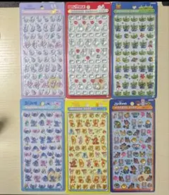 ディズニー ボンボンドロップシール ミニ ベイマックス ズートピア スティッチ