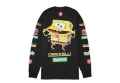 supreme×スポンジボブ ロンT | Mercari