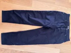 裏起毛ブラックパンツ