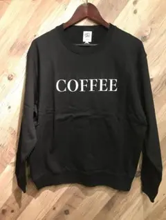 スウェット　coffeeロゴ　新品　Ｌサイズ
