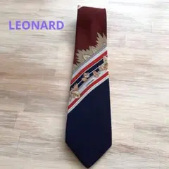 新品！レオナール★LEONARD ネクタイ シルク イタリア製のサムネイル