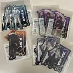 銀河特急ミルキー☆サブウェイ ダイカットステッカー 9枚セット　セブンイレブン