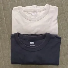 UNIQLO U クルーネックT 2枚セット Lサイズ