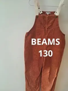 B:MING コーデュロイオーバーオール オレンジ