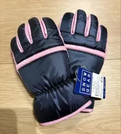 ☆未使用☆ スキー手袋 スノーグローブ　キッズ手袋　17cm