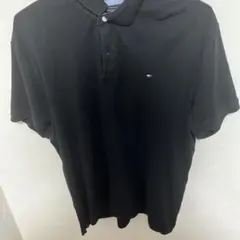 TOMMY HILFIGER ブラックポロシャツ L
