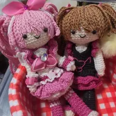 あみぐるみ ハンドメイド スイートプリキュア キュアメロディ 北条響のサムネイル