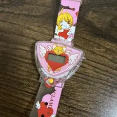 当時物 なかよし全員サービス カードキャプターさくら デジタル腕時計未使用品 当時物 なかよし全員サービス カードキャプターさくら デジタル腕時計
