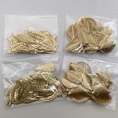 cs733/SALE！パーツ◇葉っぱ　リーフ　2種 各100枚