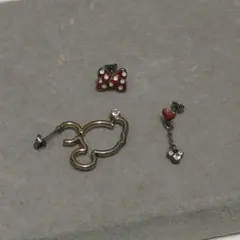 ディズニー ミッキー ミニー ピアスセット