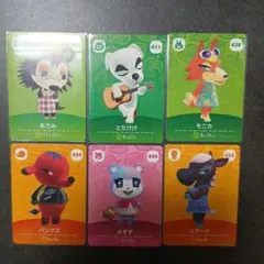 新品　あつ森amiiboカード6枚 みすず　モニカ