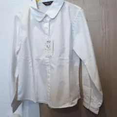 新品　COMME CA ISM 丸襟　長袖シャツ 120A