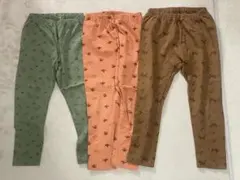 【110cm】キッズトレーナー&レギンス4枚セット