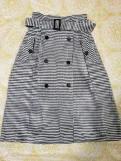 チェック柄 スカート L